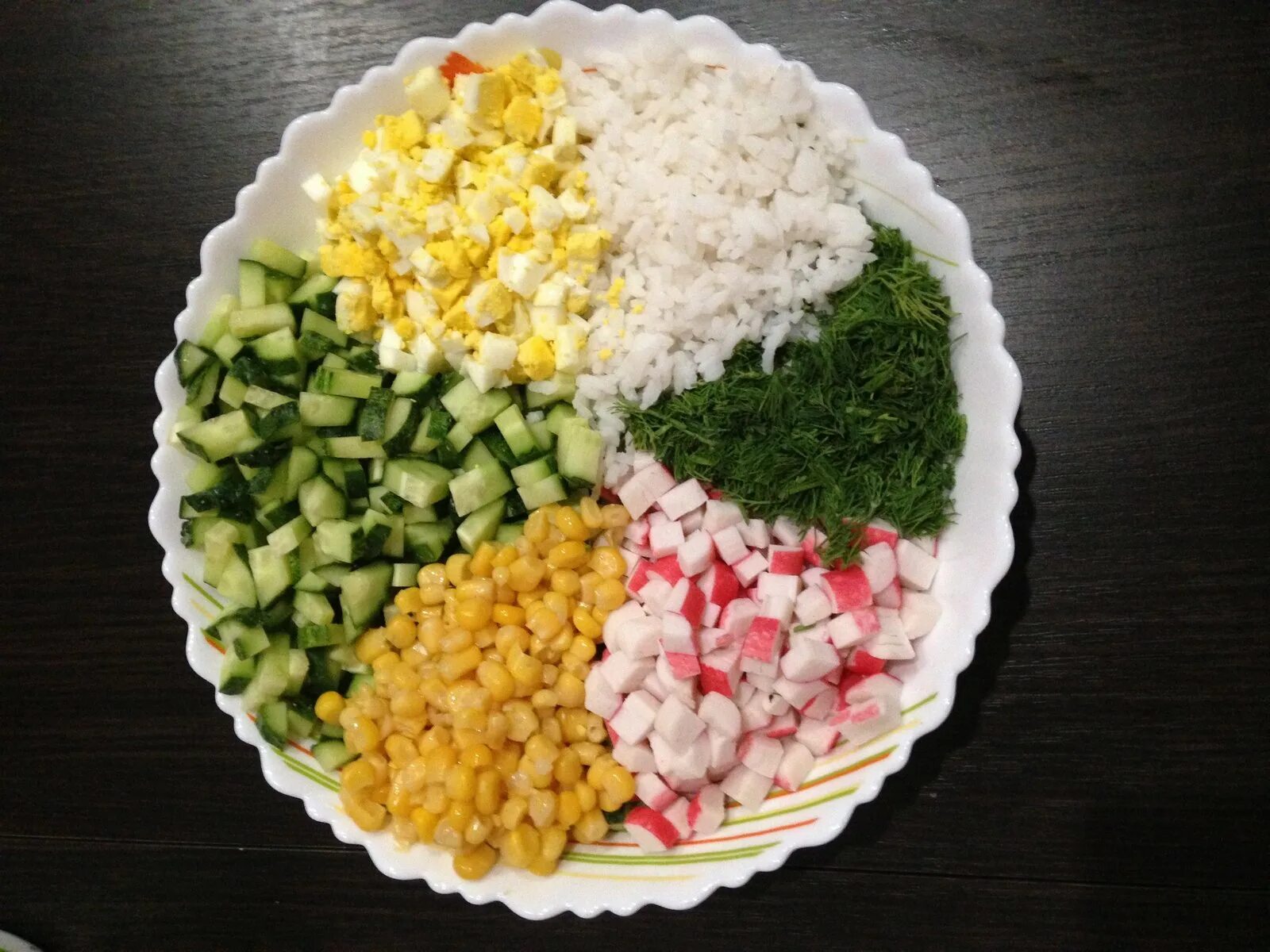 Салат рис ингредиенты
