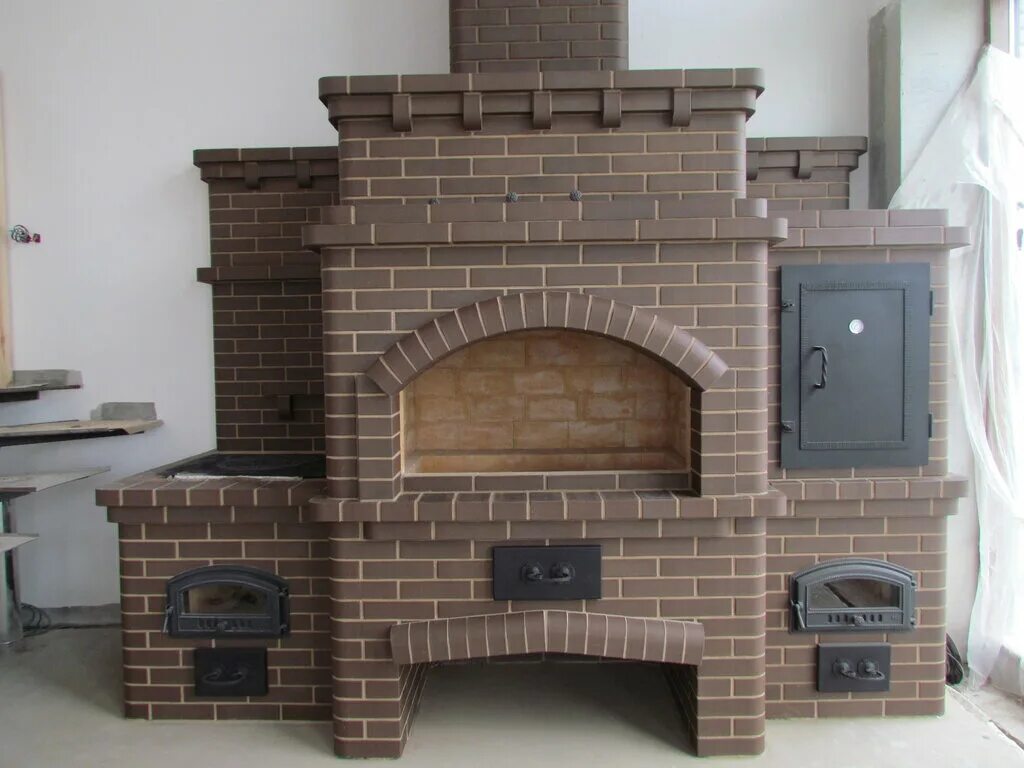 печь 3 в одном. барбекю комплекс с русской печкой. барбекю мини русская печь. мини печка 3 в 1. барбекю комплексы из кирпича с коптильней.