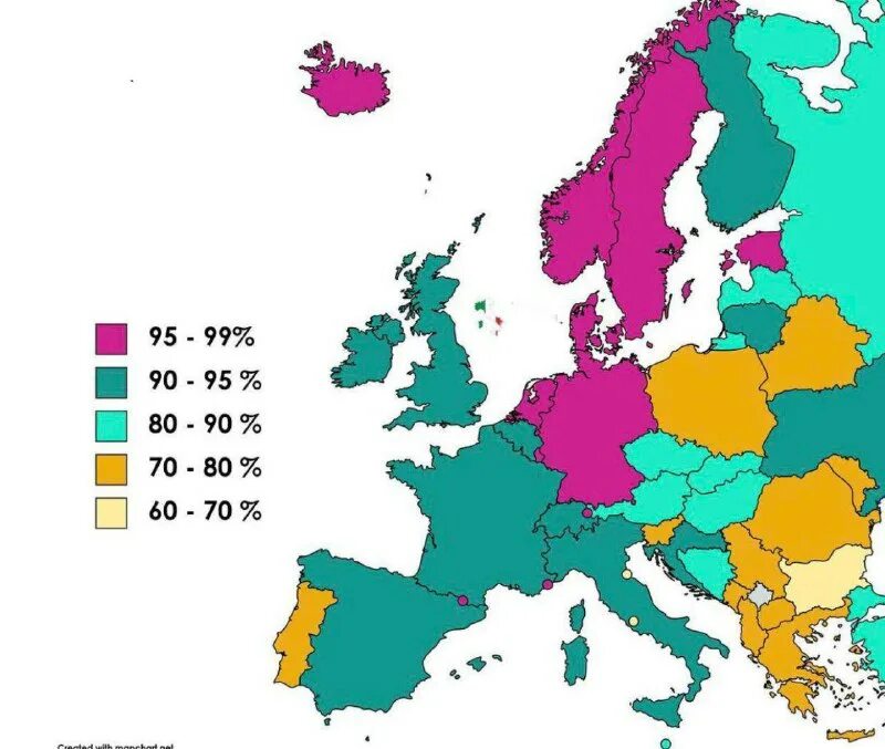 карта европы 2050 года. карта европы с численностью населения.
