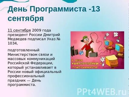 Программист краткое описание