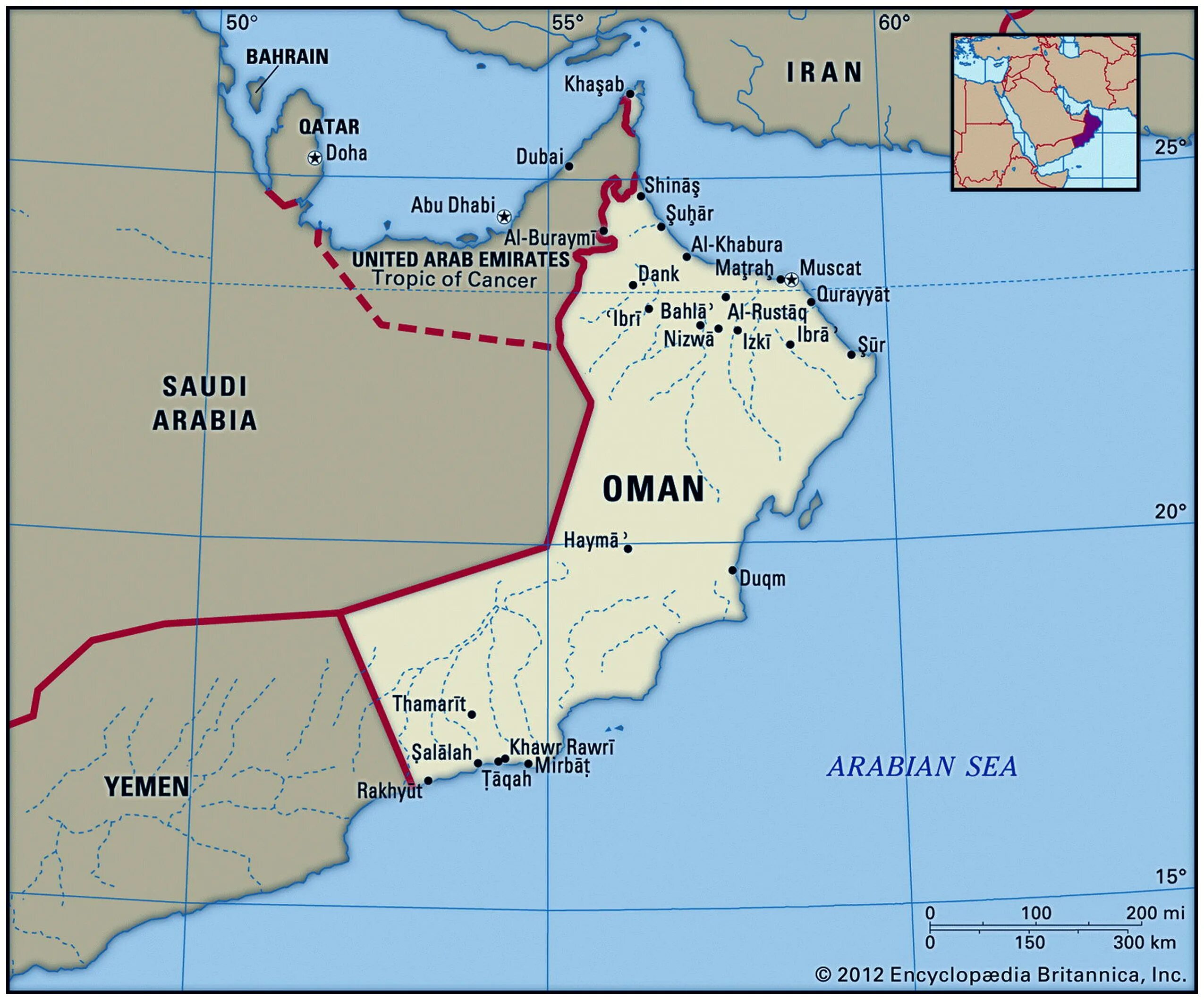 Страна где она стоит. Государство Оман на карте. Султанат Оман на карте. Столица Омана на карте.
