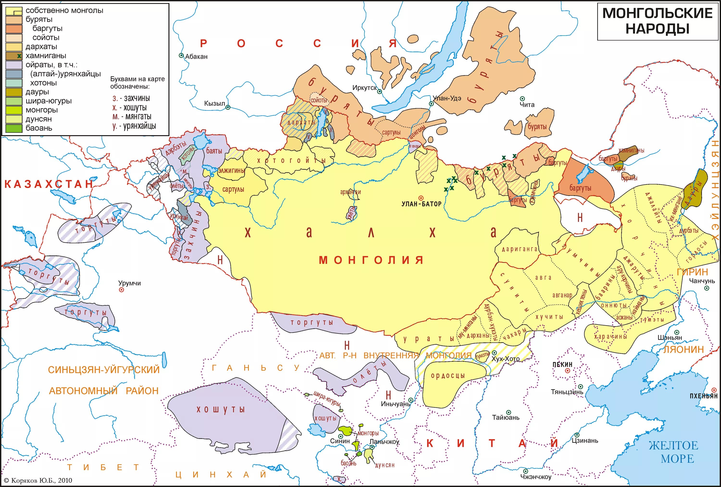 Карта расселения монголов. Монголия карта расселения. Карта расселения монгольских племен. Народы Монголии карта.