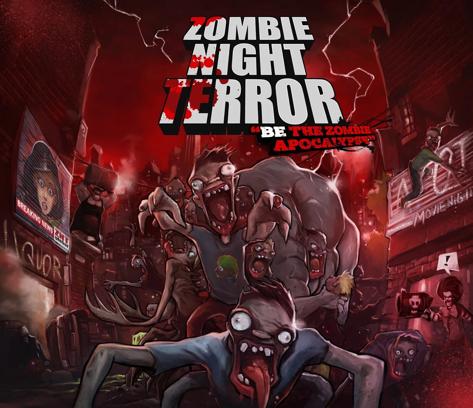 Игры ночь зомби. Zombie Night Terror 2.