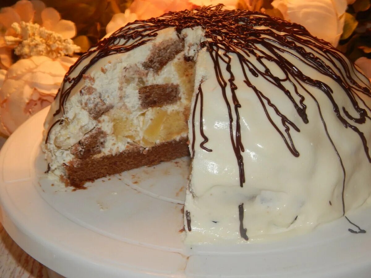 торт с ананасами и сметанным кремом. сметанник санчо панчо. панчо с ананасами. торт от палыча с ананасом. торт сметана ананасы.