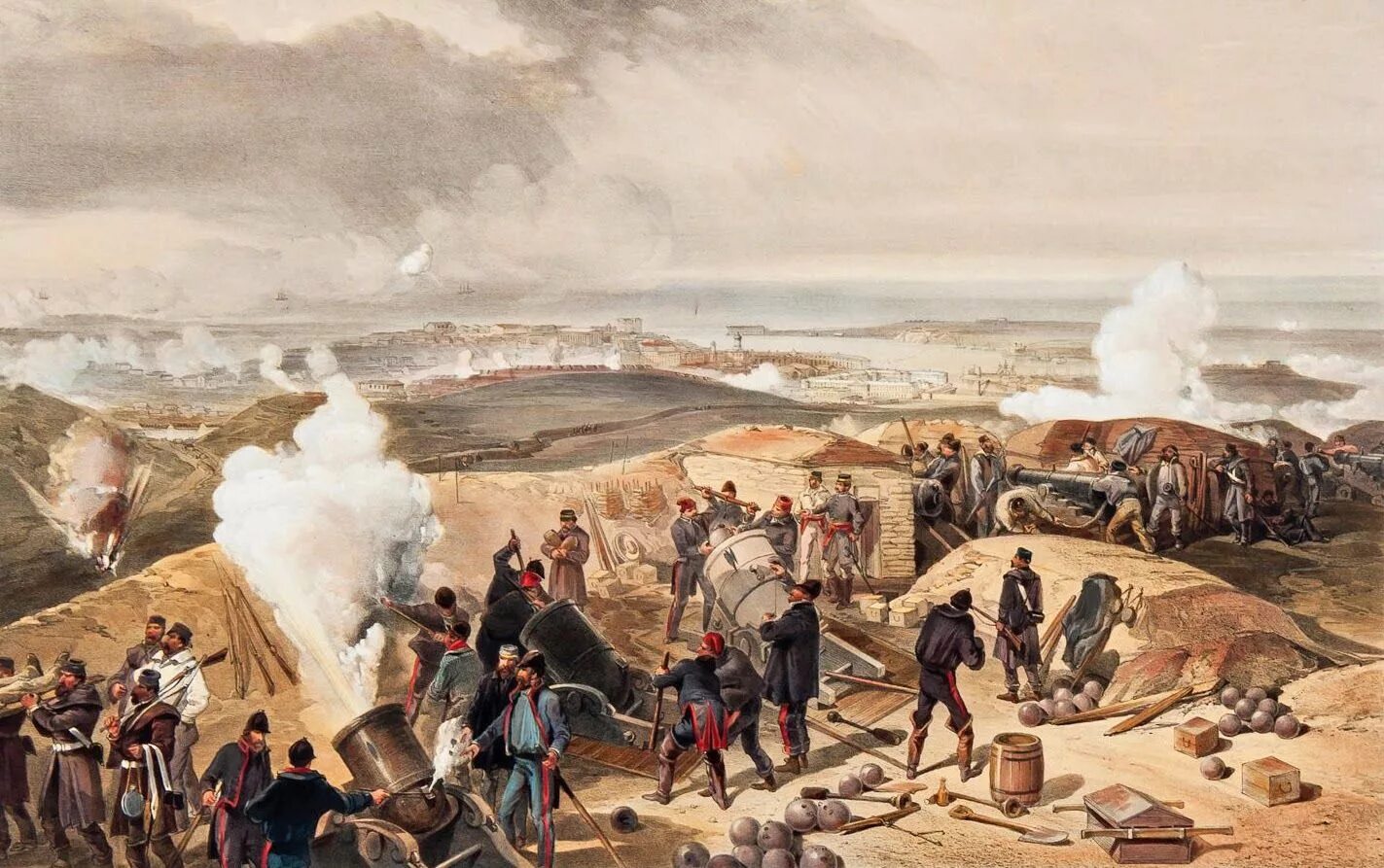 Франция начинает войну с россией. Оборона Севастополя 1853-1855.