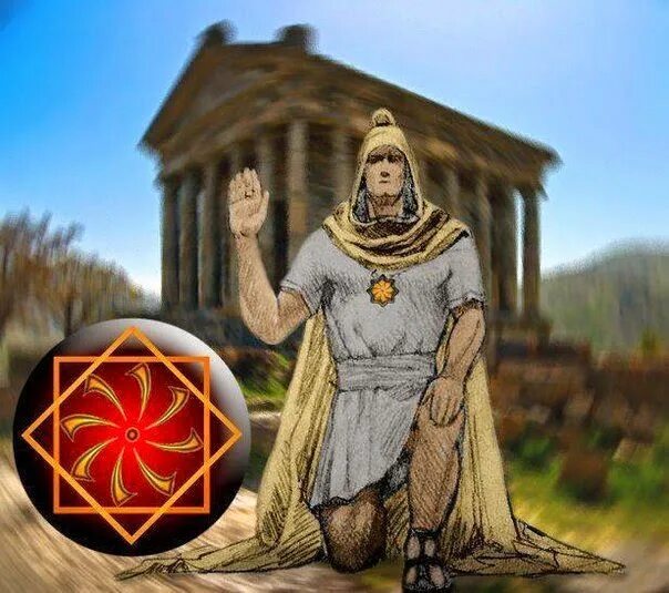 Айк наапет картина. Армянские боги. Немрут армения пантеон. Анахита анахита. Пантеон армянских богов.