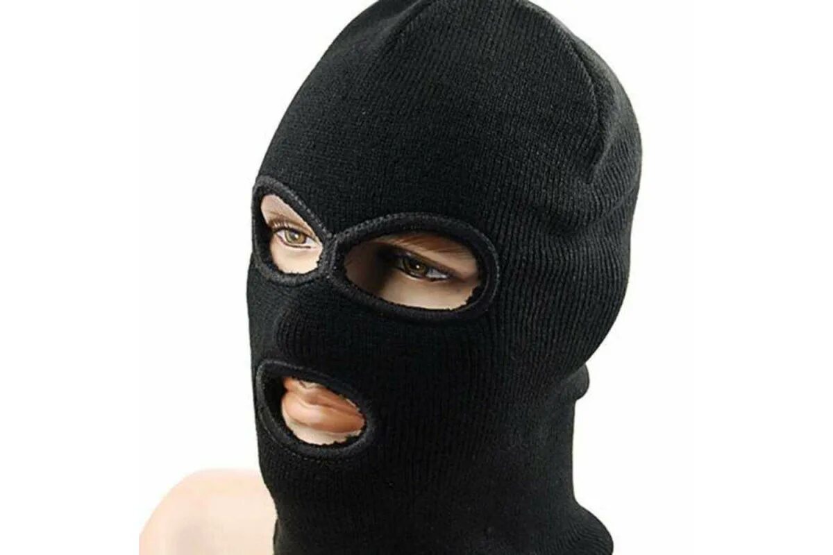 Балаклава (подшлемник, маска) трикотажная черная 11272. Balaclava Balaclava маска 2. Маска Балаклава черная трикотаж. Балаклава черная 3 отверстия.