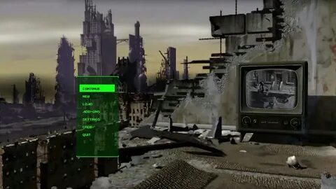 Fallout 4 меню