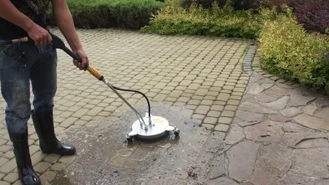Чистка плитки керхером