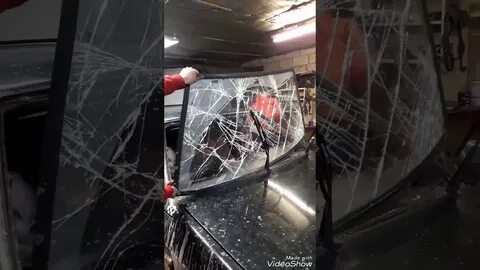 Замена лобового стекла видео