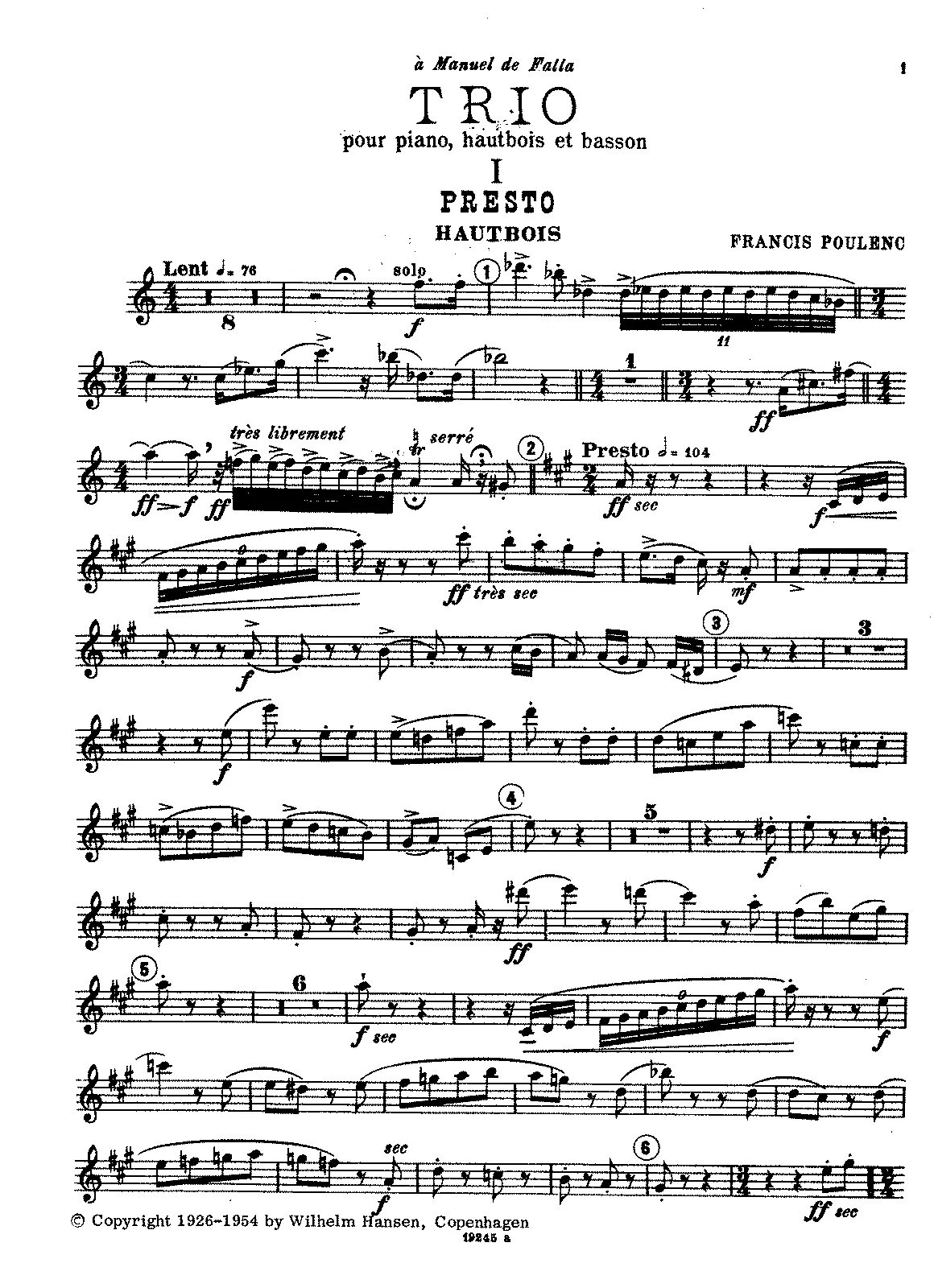 Пуленк стаккато Ноты для фортепиано. Трио Пуленк для гобоя фагота и фортепиано. Мильде Тарантелла для фагота Ноты. Франсис Пуленк. Ноты для флейты.