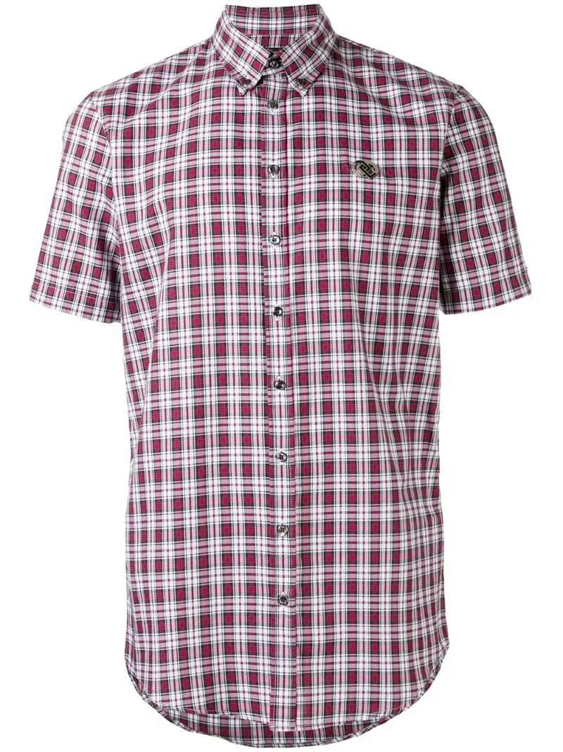 Рубашка в шотландскую клетку. Рубашка в клетку бренды. Short sleeved shirt