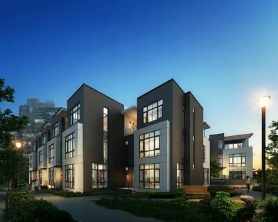 Town house building