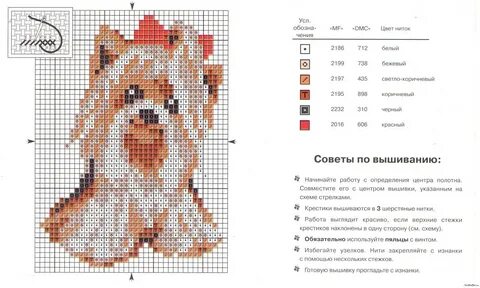 Схема для вышивки из картинки