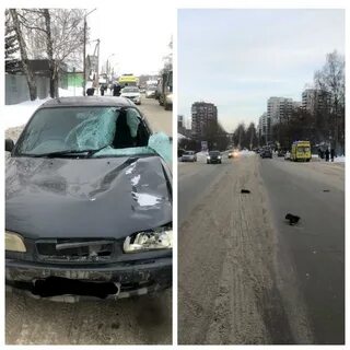 Сбитая в новосибирске