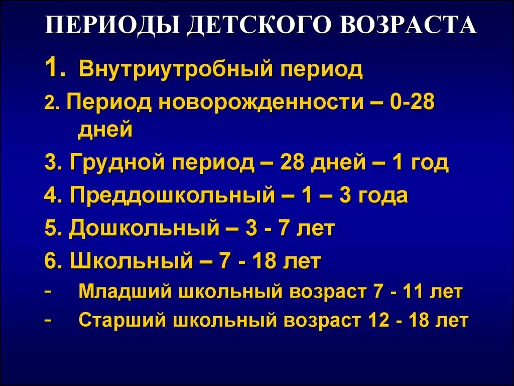 Характеристика возрастных периодов детей. Периодизация возраста детей. Периоды детского возраста внутриутробный период. Периоды развития ребенка Возраст. Периоды детского возраста антенатальный период.