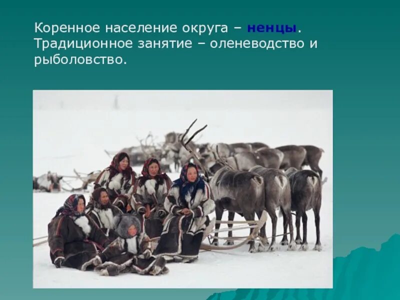 Найдите исключение из занятий коренного населения