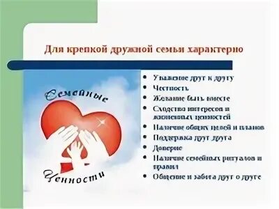 Ценности классного часа
