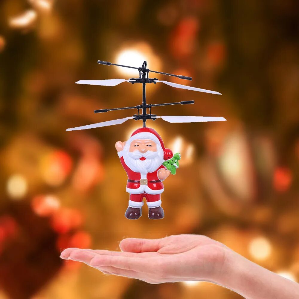 Fly toy. Летающий Санта. Летающая игрушка Flying Ball Санта. Светильник Санта на вертолете. Звезда с подсветкой и летающий Санта.