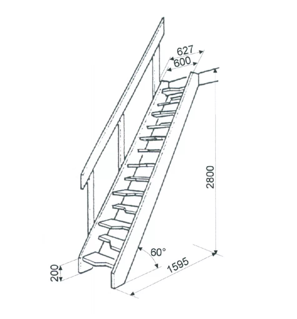 Лестница 11м. Лестница утиный шаг чертеж. Схема лестницы на второй этаж 2на2. Одномаршевая лестница гусиный шаг. Лестница 60 градусов