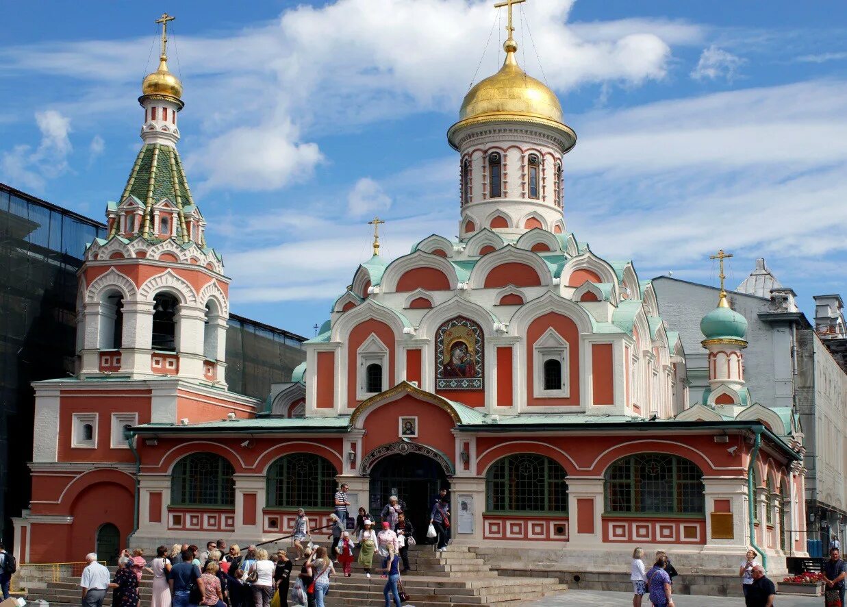 Красная площадь храм казанской божьей матери