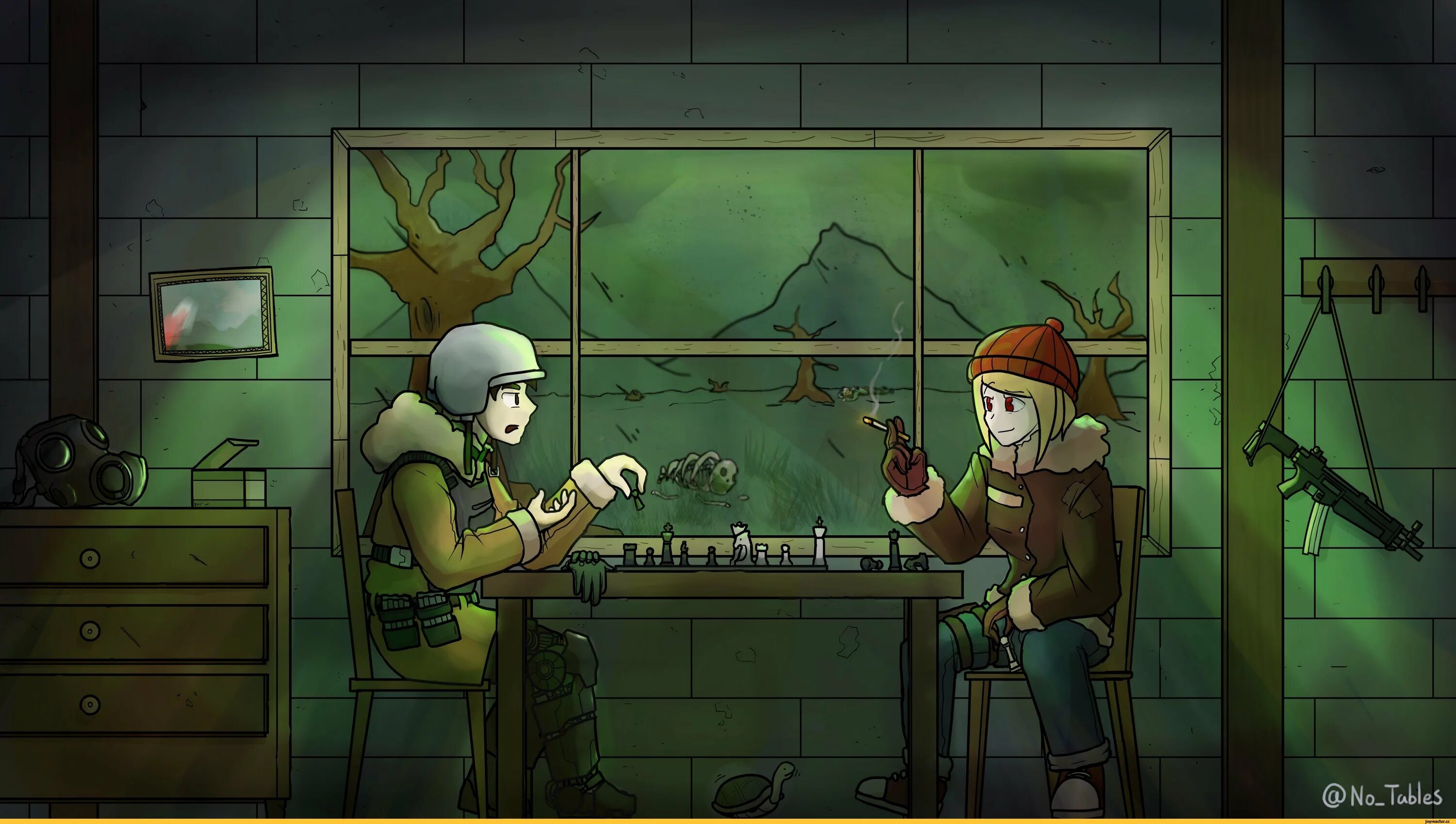 No tables