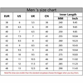 Us size