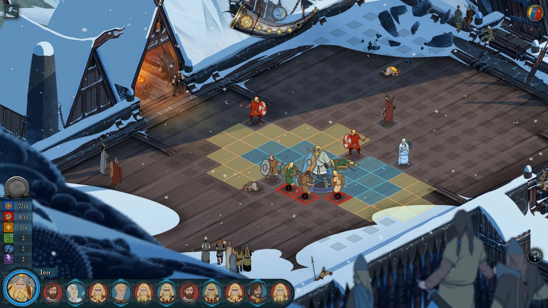The banner saga. Игра the banner saga. Игра the banner saga. The banner saga скрины. Saga игра.