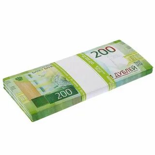 Сколько в пачке 200 рублей