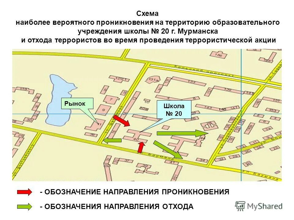территория общеобразовательного учреждения