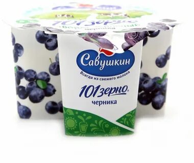 Творог с черникой