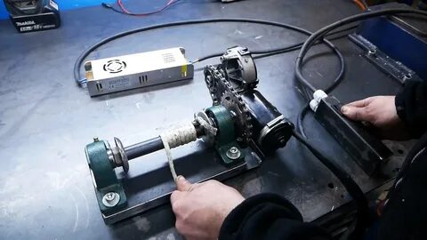 Лебедка электрическая 12v своими руками