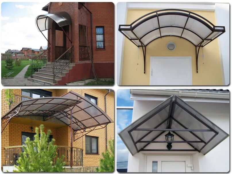 Козырек для крыльца. Козырёк над крыльцом из поликарбоната. Козырек над ступеньками. Навес над крыльцом. Крыльцо с навесом.