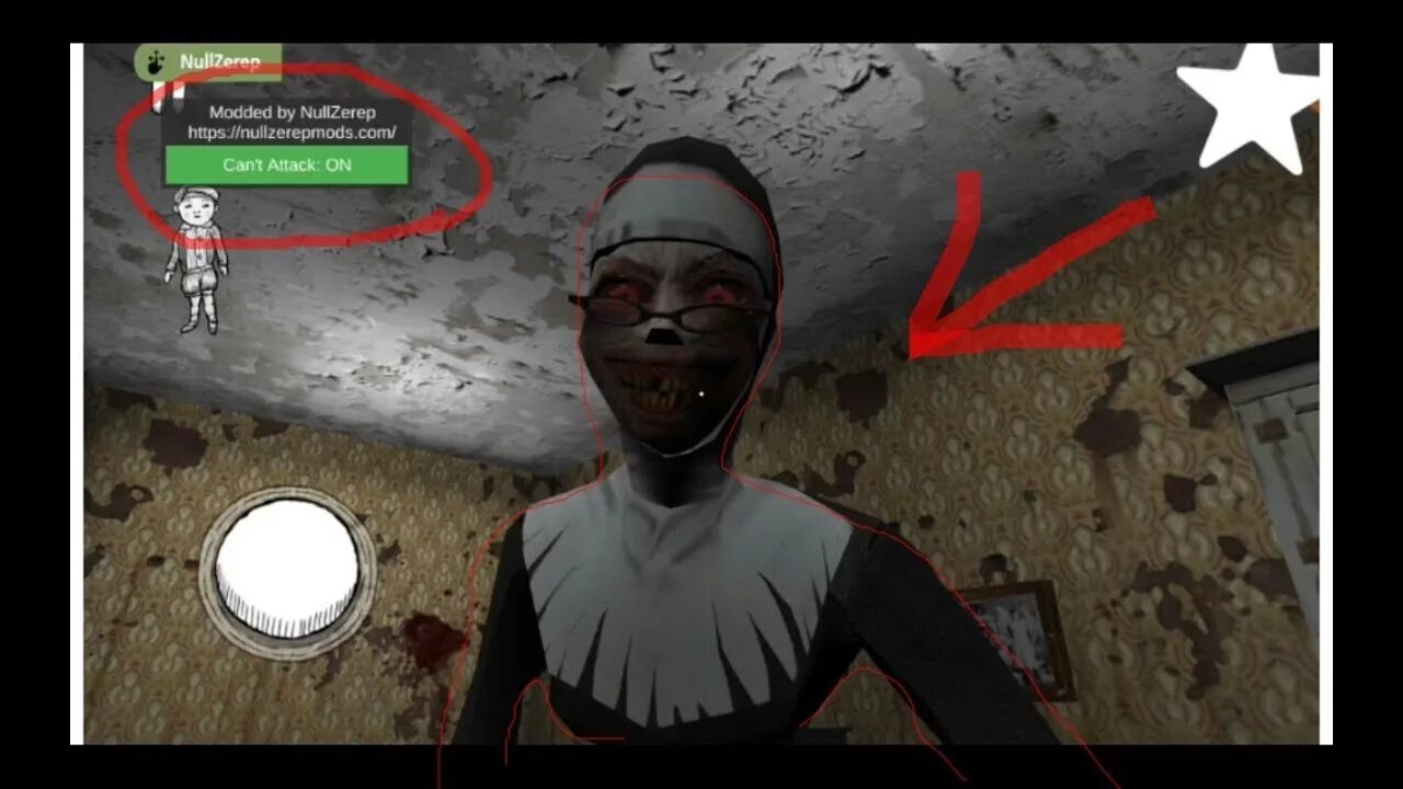 Evil nun menu