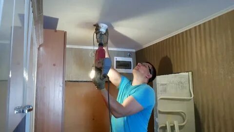 Сделать отверстие потолке
