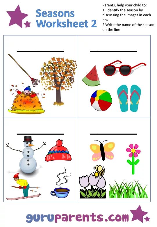 Seasons for Kids задания. Seasons Worksheets. Seasons exercises for Kids. Seasons 2 класс Worksheet.