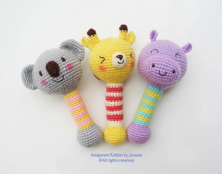 Crochet Rattle for Newborn Baby Gift Fox Rattle Frog Rattle Etsy in 2022 Baby to
