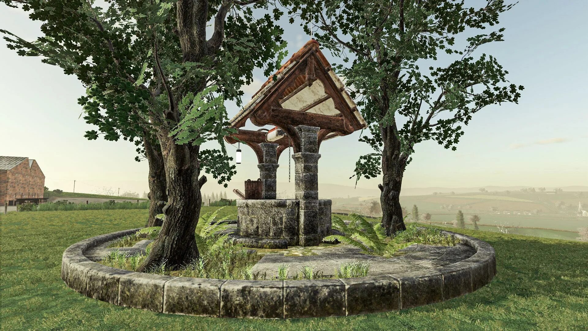 красивый колодец. красивый колодец. Well 5. Well 5. колодец фарминг симулятор 2022.