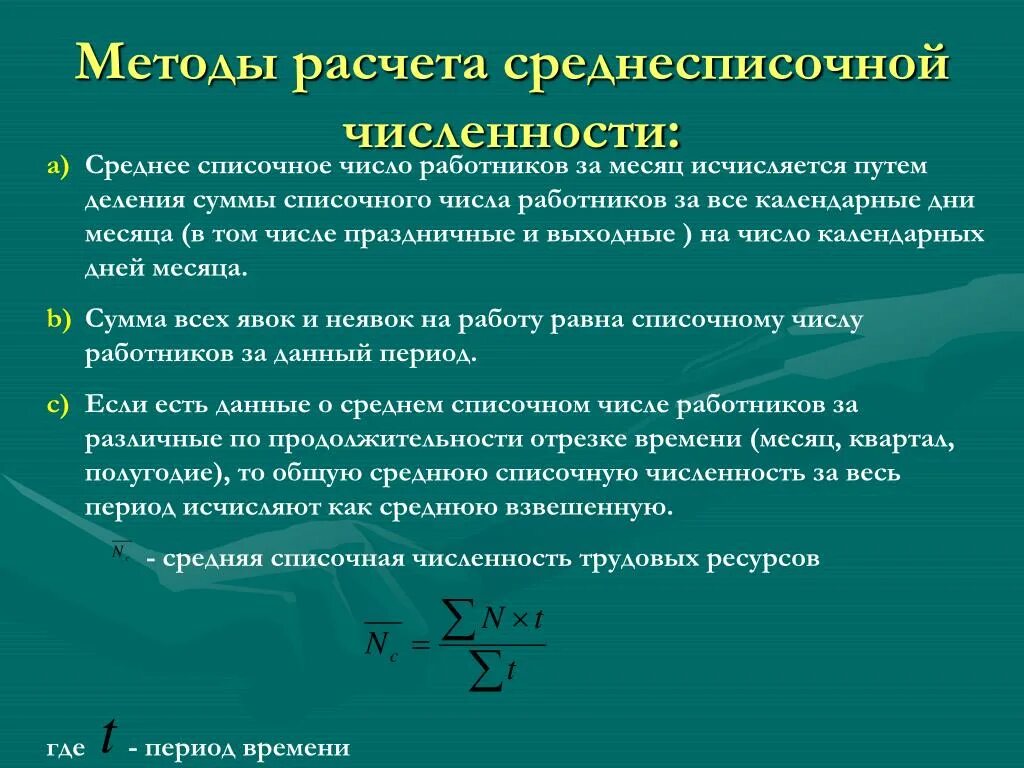 Средний списочный состав. Среднесписочная численность работников (ССЧ). Методы расчета среднесписочной численности. Методы исчисления средней списочной численности работников. Методика расчета.