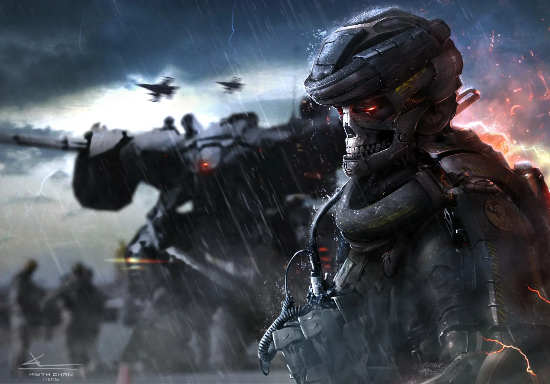 Cyber pilot. Cyber pilot