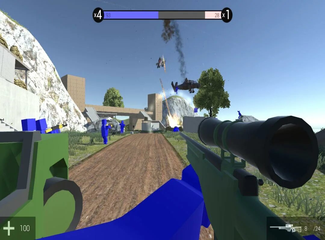 Мод на синих против красных. Ravenfield 2025. игра ревендфилд. шутер ravenfield. стрелялки красные против синих.