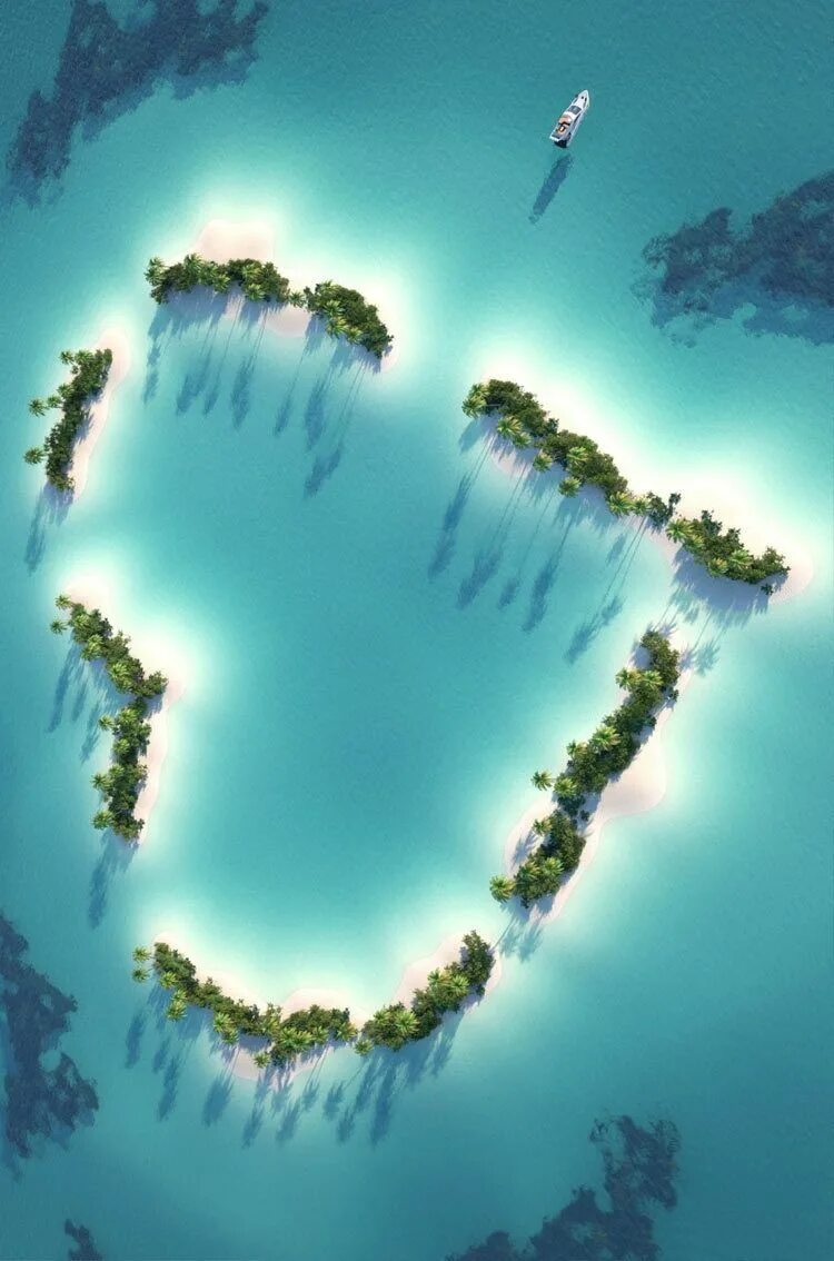 Обои айфон с островом. Остров в форме сердца. Райский остров сердце. Остров айфон. Обои на айфон острова.
