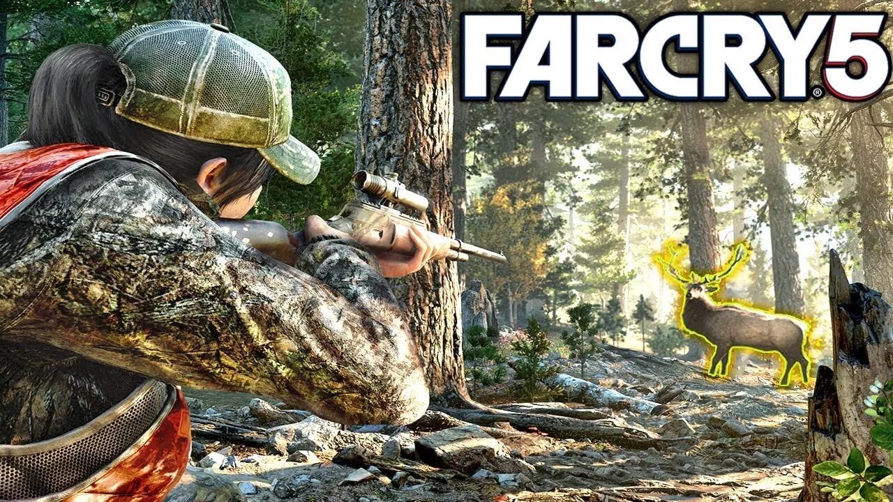 Фар край 5 охота. Фар край 5 рыбалка. Вилорог far Cry.