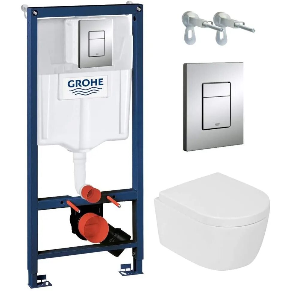 Комплект Grohe solido 39186000. Унитаз Grohe solido 39186000. Grohe solido perfect 39186000. Инсталляция Grohe solido 4в1.