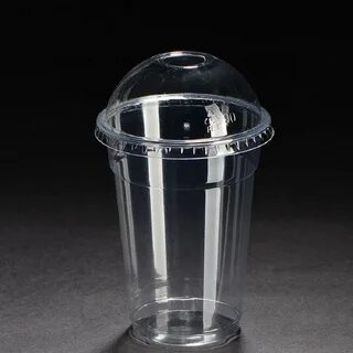 Пластиковые стаканы одноразовые с крышкой