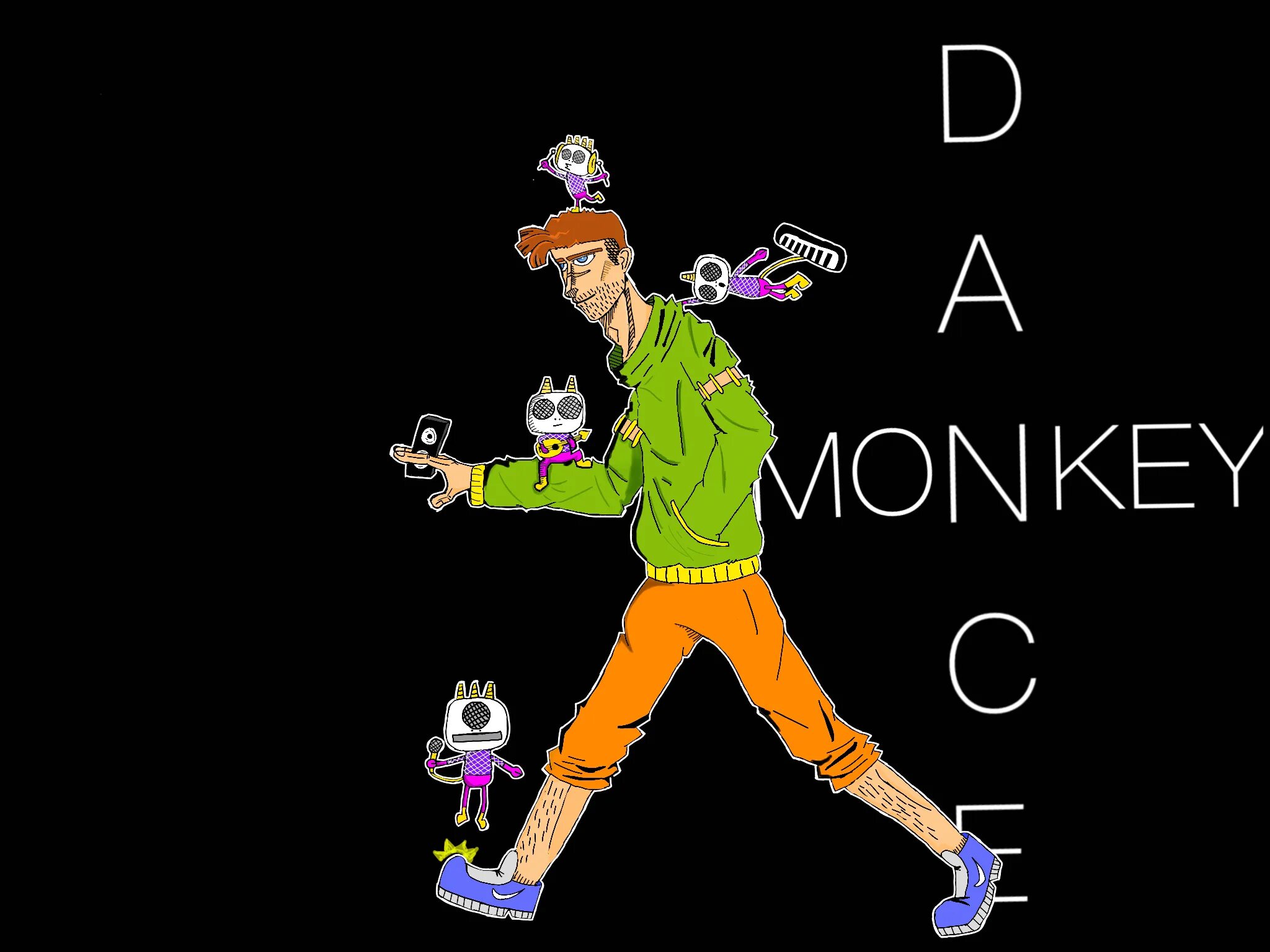 Дэнс манки. Фон данс МОНКЕЙ. Funky Monkey обои. Dance Monkey Lyrics. I can dance chimp