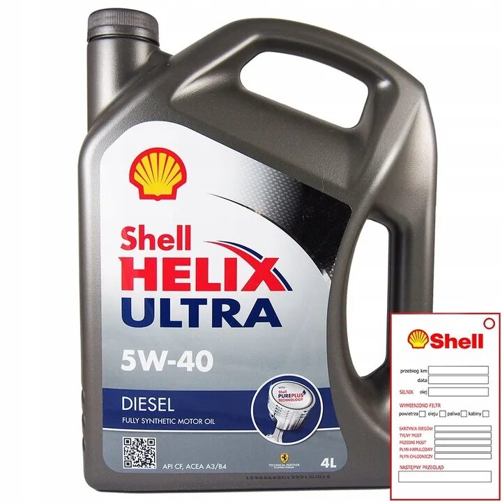 Масло shell helix ultra характеристики