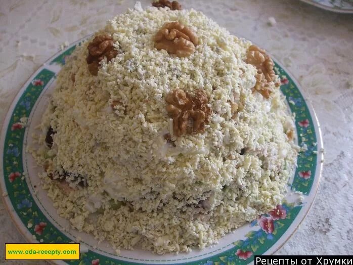 Салат из куриной грудки ананаса и сыра рецепт фото пошагово и видео Рецепт Кулин