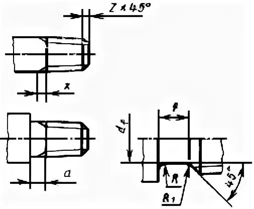 Выход сбеги резьбы. Фаска проточка Недорез. ГОСТ 10549-80 фаски. Недорез резьбы ГОСТ 10549-80. Проточка ГОСТ 10549-80.