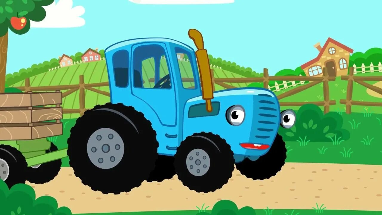 Синий трактор кукутики. Сини1 трактор представляет. Синий трактор сборник 4.